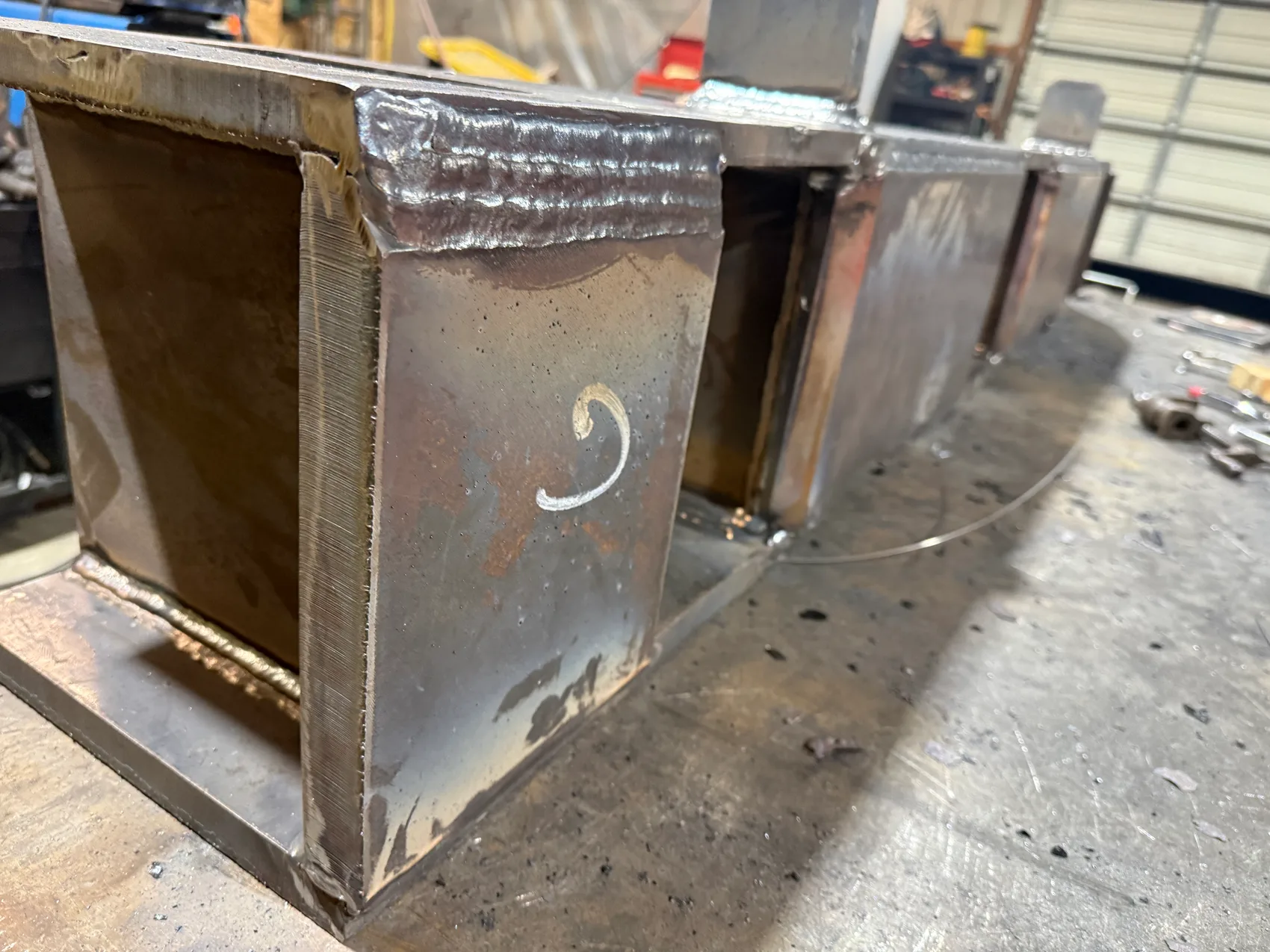 Box weldment welds and the SoT scroll signature
